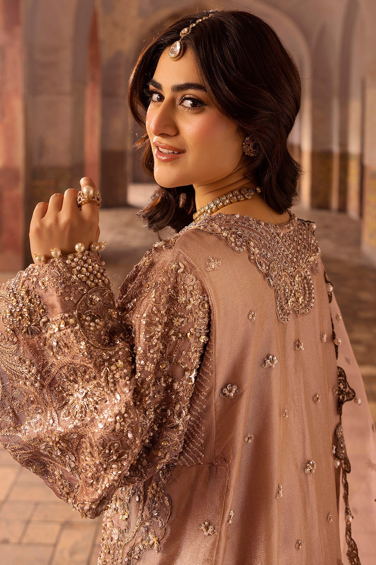 Motifz | Bridal Couture | 0012-MAYASA EMBROIDERED MESSORI STITCHED -  Motifz Ladies Clothes - Original Designer Dress - House of Maryam