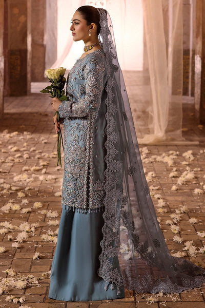 Motifz | Bridal Couture | 0014-FIROZEH EMBROIDERED ORGANZA STITCHED -  Motifz Ladies Clothes - Original Designer Dress - House of Maryam