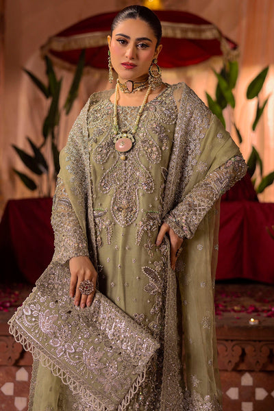 Motifz | Bridal Couture | 0016-MEERAZ EMBROIDERED ORGANZA STITCHED -  Motifz Ladies Clothes - Original Designer Dress - House of Maryam