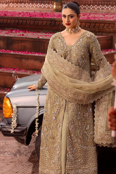 Motifz | Bridal Couture | 0017-PARINAZ EMBROIDERED ORGANZA STITCHED -  Motifz Ladies Clothes - Original Designer Dress - House of Maryam