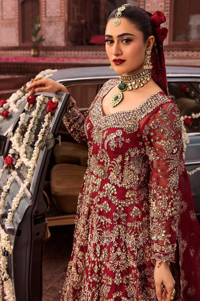Motifz | Bridal Couture | 0019-SHANARA EMBROIDERED ORGANZA STITCHED -  Motifz Ladies Clothes - Original Designer Dress - House of Maryam