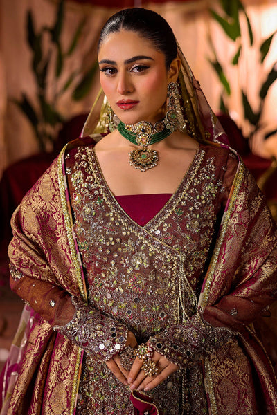 Motifz | Bridal Couture | 0020-NAURATAN EMBROIDERED MESSORI STITCHED -  Motifz Ladies Clothes - Original Designer Dress - House of Maryam