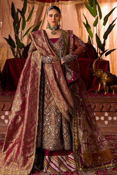 Motifz | Bridal Couture | 0020-NAURATAN EMBROIDERED MESSORI STITCHED -  Motifz Ladies Clothes - Original Designer Dress - House of Maryam