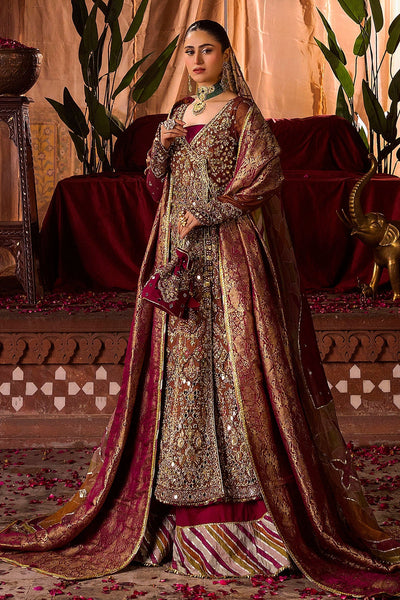 Motifz | Bridal Couture | 0020-NAURATAN EMBROIDERED MESSORI STITCHED -  Motifz Ladies Clothes - Original Designer Dress - House of Maryam