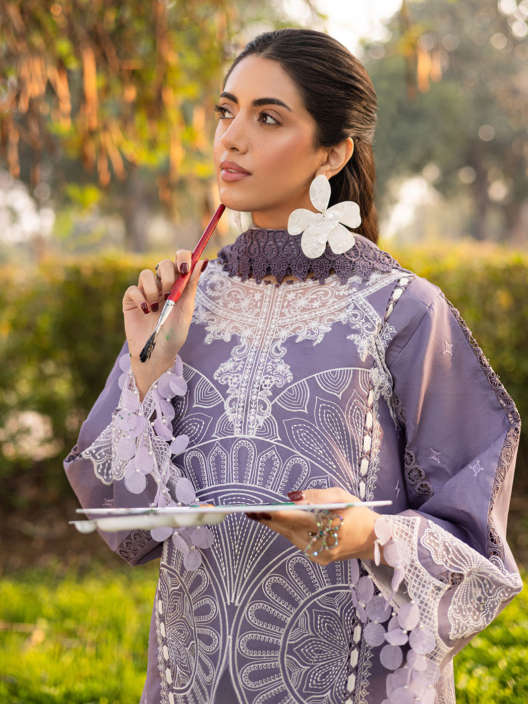 Parishay | Shangrila Luxury Lawn | SHR - 03 -  Parishay Ladies Clothes - Original Designer Dress - House of Maryam