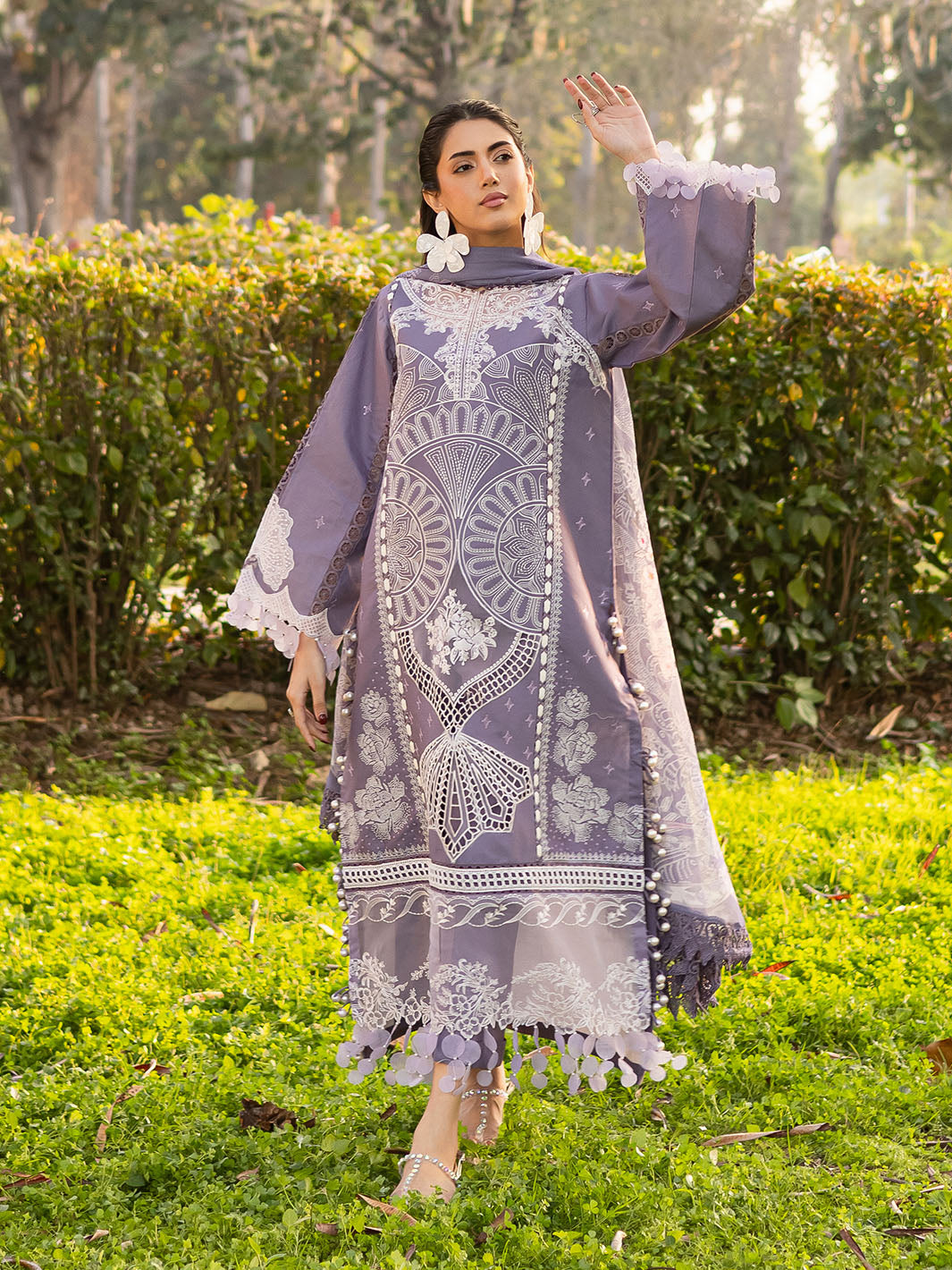 Parishay | Shangrila Luxury Lawn | SHR - 03 -  Parishay Ladies Clothes - Original Designer Dress - House of Maryam