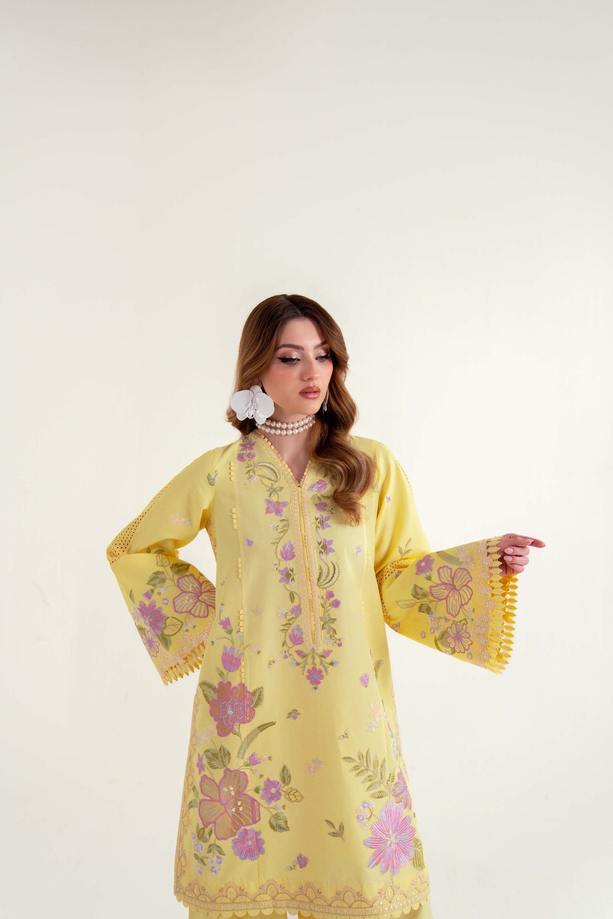 Sable Vogue | Luxury Lawn 25 | SL-01-25-V2 -  Sable Vogue Ladies Clothes - Original Designer Dress - House of Maryam