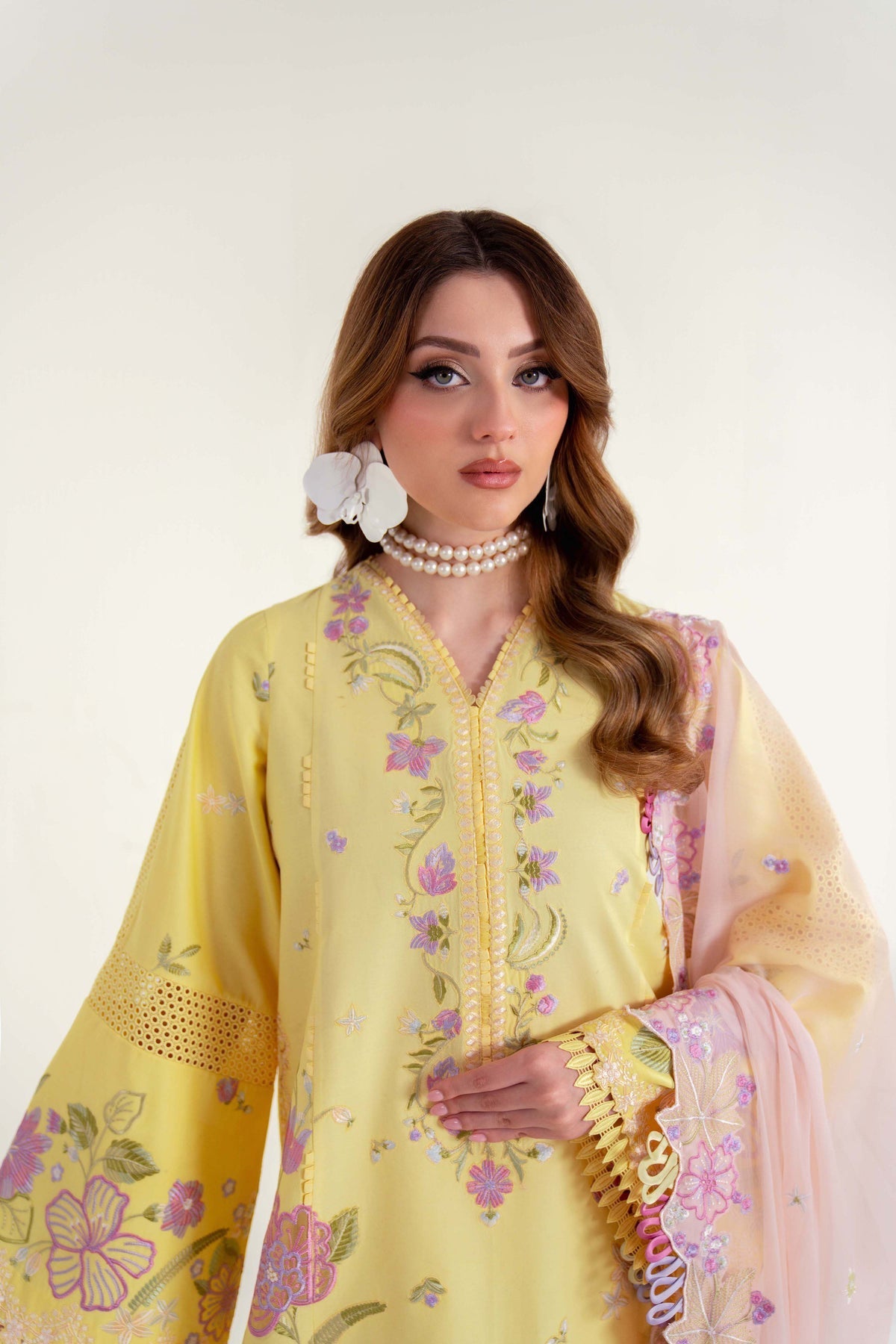 Sable Vogue | Luxury Lawn 25 | SL-01-25-V2 -  Sable Vogue Ladies Clothes - Original Designer Dress - House of Maryam