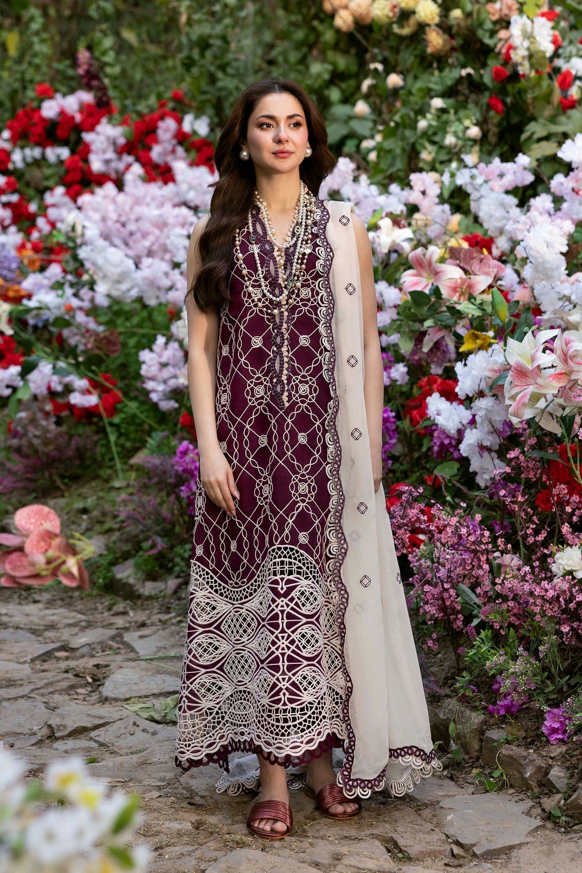 Sable Vogue | Luxury Formal 25 | SL-02-25-V1 -  Sable Vogue Ladies Clothes - Original Designer Dress - House of Maryam