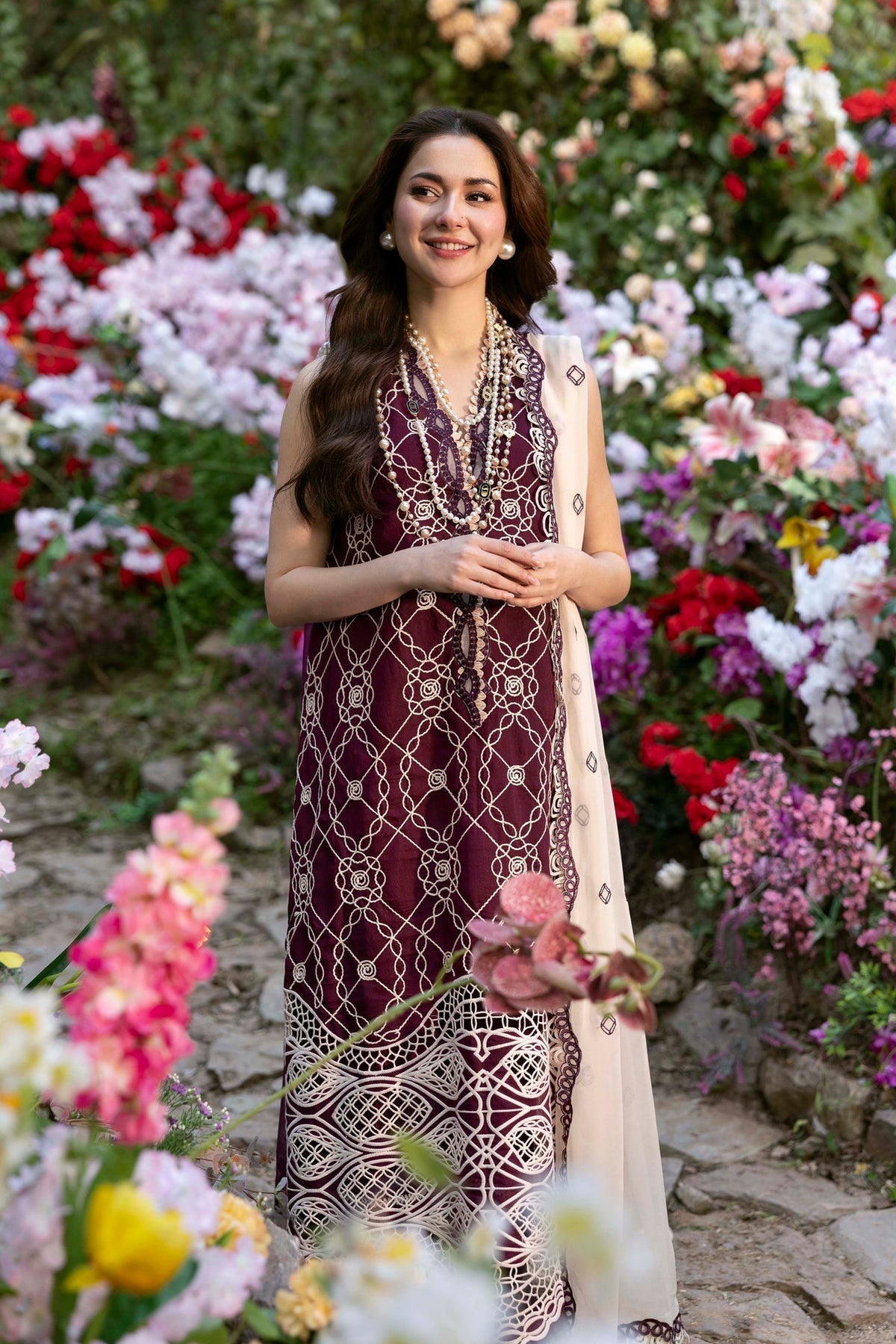 Sable Vogue | Luxury Formal 25 | SL-02-25-V1 -  Sable Vogue Ladies Clothes - Original Designer Dress - House of Maryam
