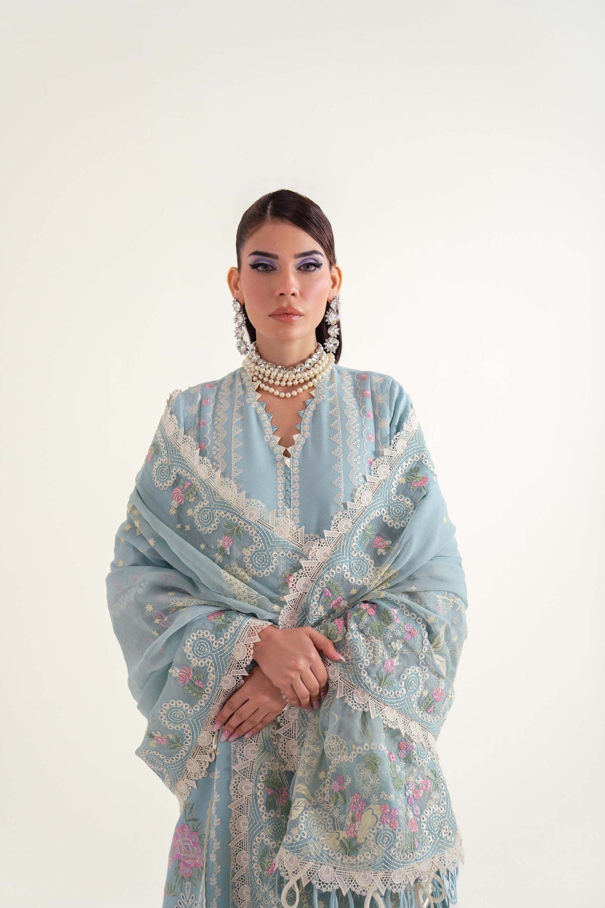 Sable Vogue | Luxury Lawn 25 | SL-06-25-V2 -  Sable Vogue Ladies Clothes - Original Designer Dress - House of Maryam