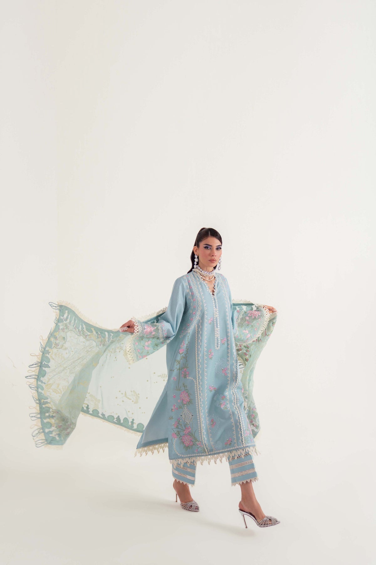 Sable Vogue | Luxury Lawn 25 | SL-06-25-V2 -  Sable Vogue Ladies Clothes - Original Designer Dress - House of Maryam