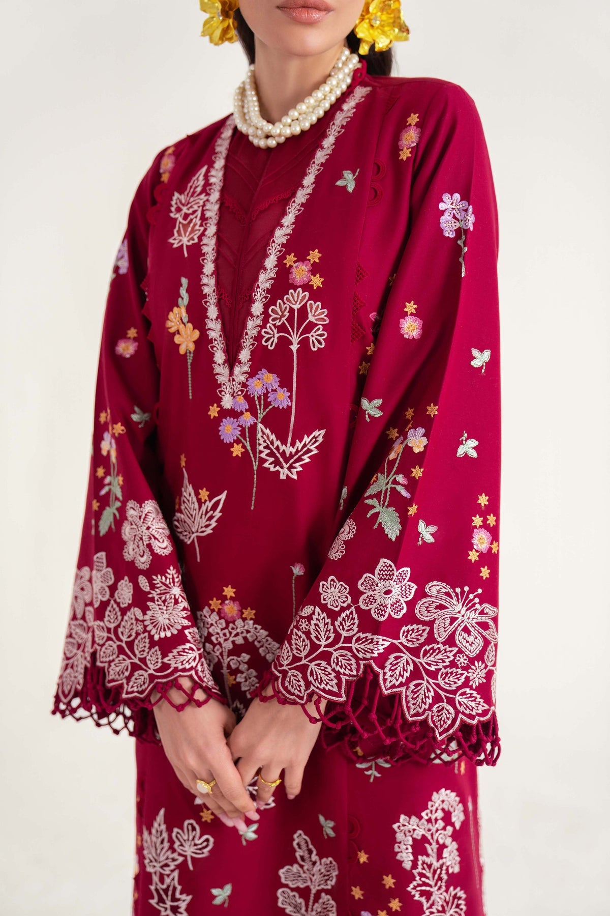 Sable Vogue | Luxury Lawn 25 | SL-08-25-V2 -  Sable Vogue Ladies Clothes - Original Designer Dress - House of Maryam