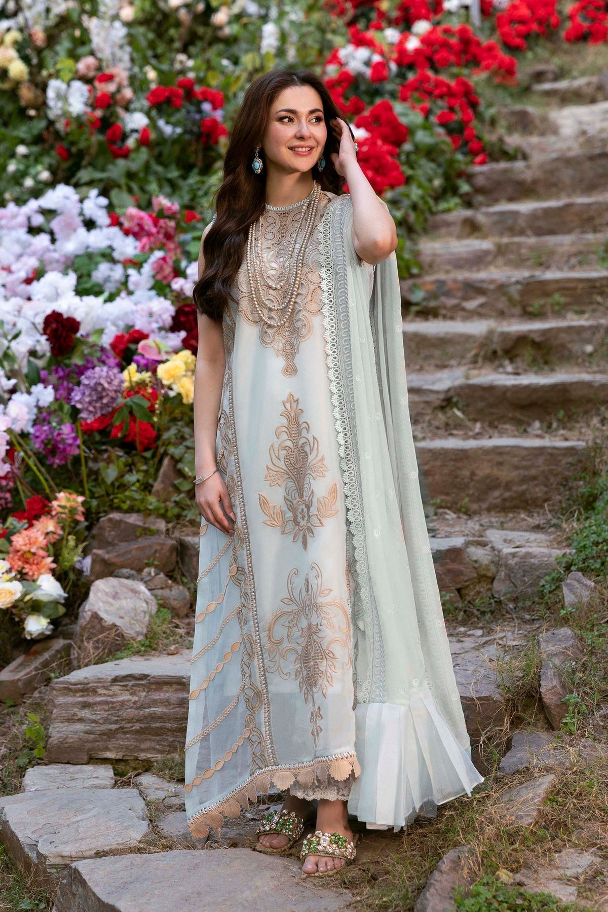 Sable Vogue | Luxury Formal 25 | SL-09-25-V1 -  Sable Vogue Ladies Clothes - Original Designer Dress - House of Maryam