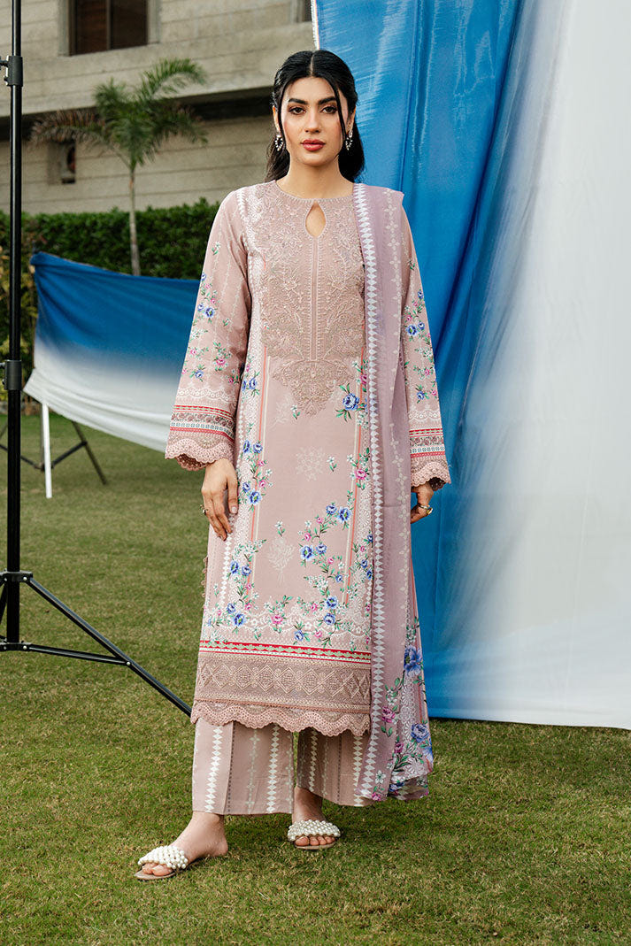 Imrozia Premium | Dahlia Lawn | SL-119 Mauve Grace