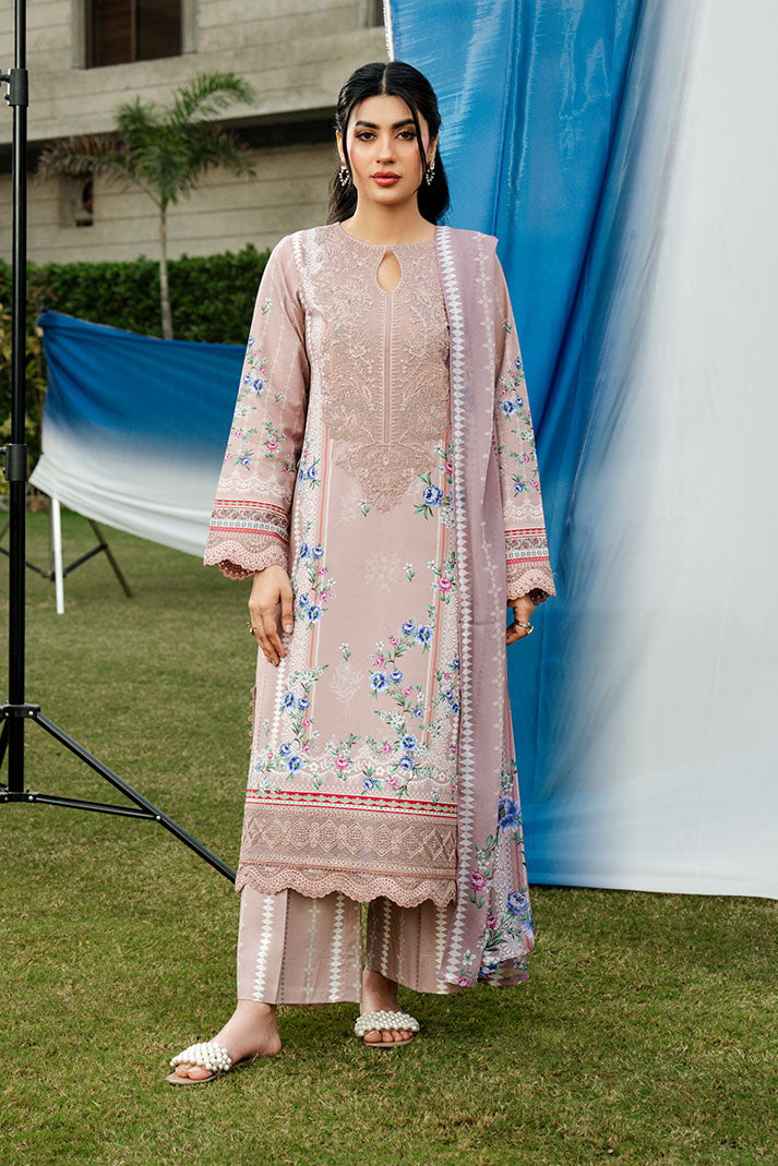 Imrozia Premium | Dahlia Lawn | SL-119 Mauve Grace