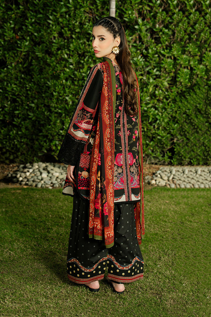 Imrozia Premium | Dahlia Lawn | SL-123 Noir Rouge-2