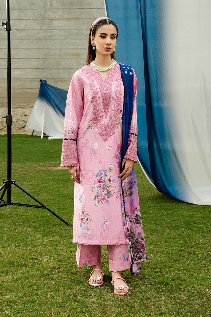 Imrozia Premium | Dahlia Lawn | SL-126 Pink Sapphire