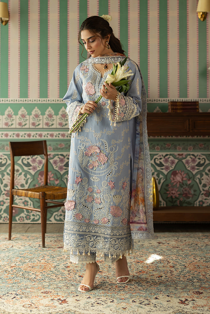 Imrozia Premium | Maya Luxury Lawn 26 | SL-149 Meher-3