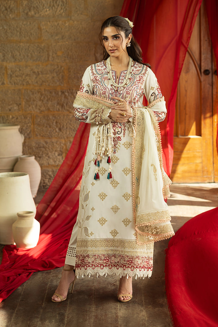 Imrozia Premium | Maya Luxury Lawn 26 | SL-150 Areeba-2