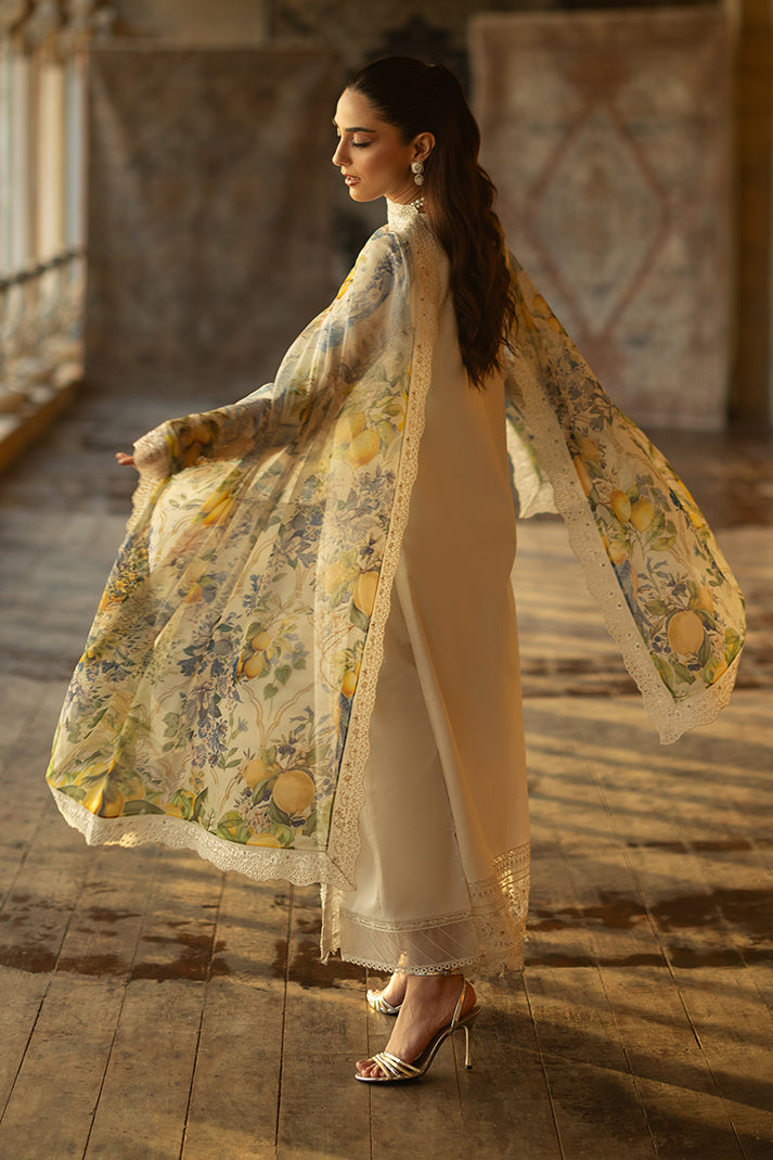 Imrozia Premium | Maya Luxury Lawn 26 | SL-154 Inaya-2