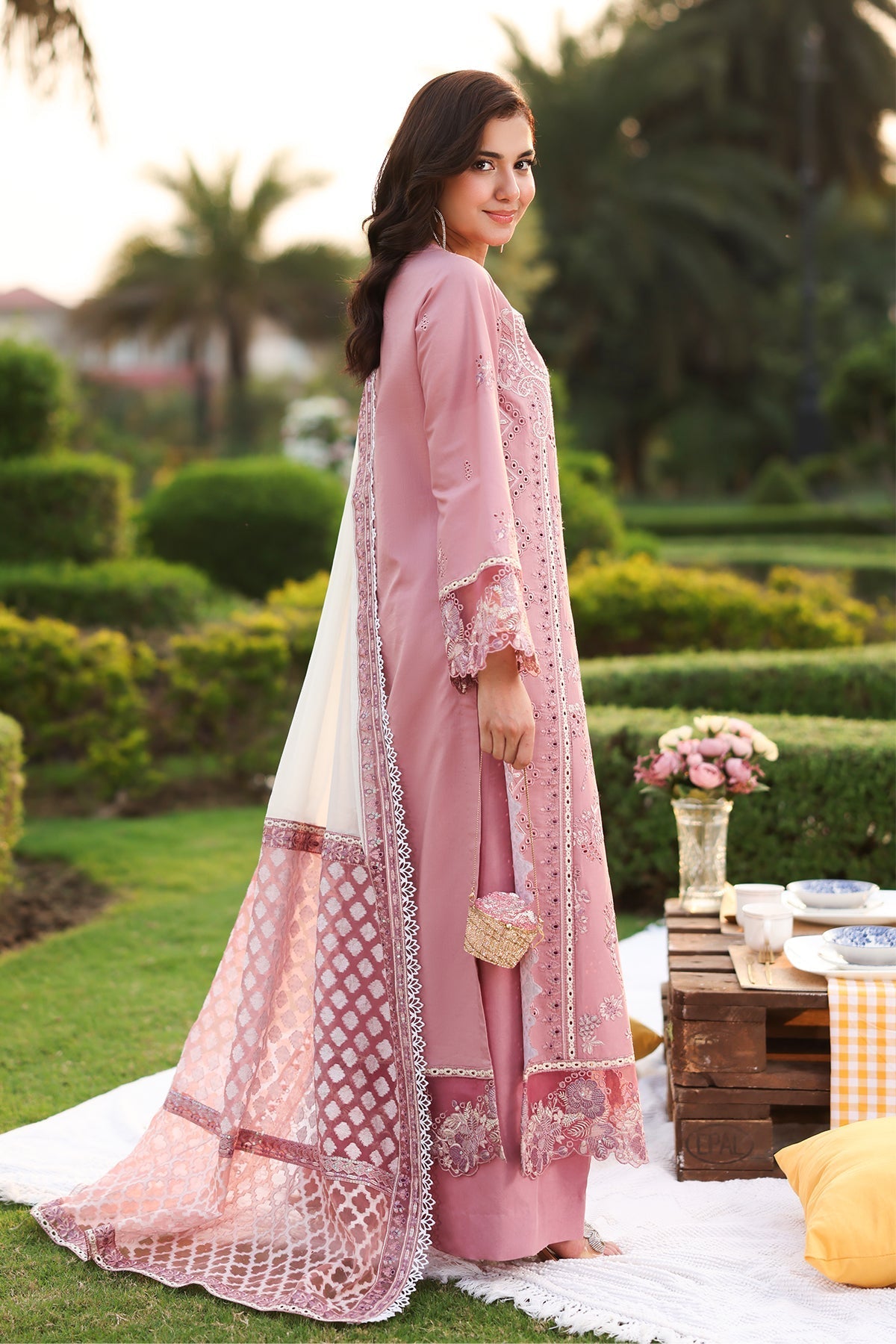 Imrozia Premium | Hayam Luxury Lawn 25 | SL 93 ISRA -  Imrozia Premium Ladies Clothes - Original Designer Dress - House of Maryam