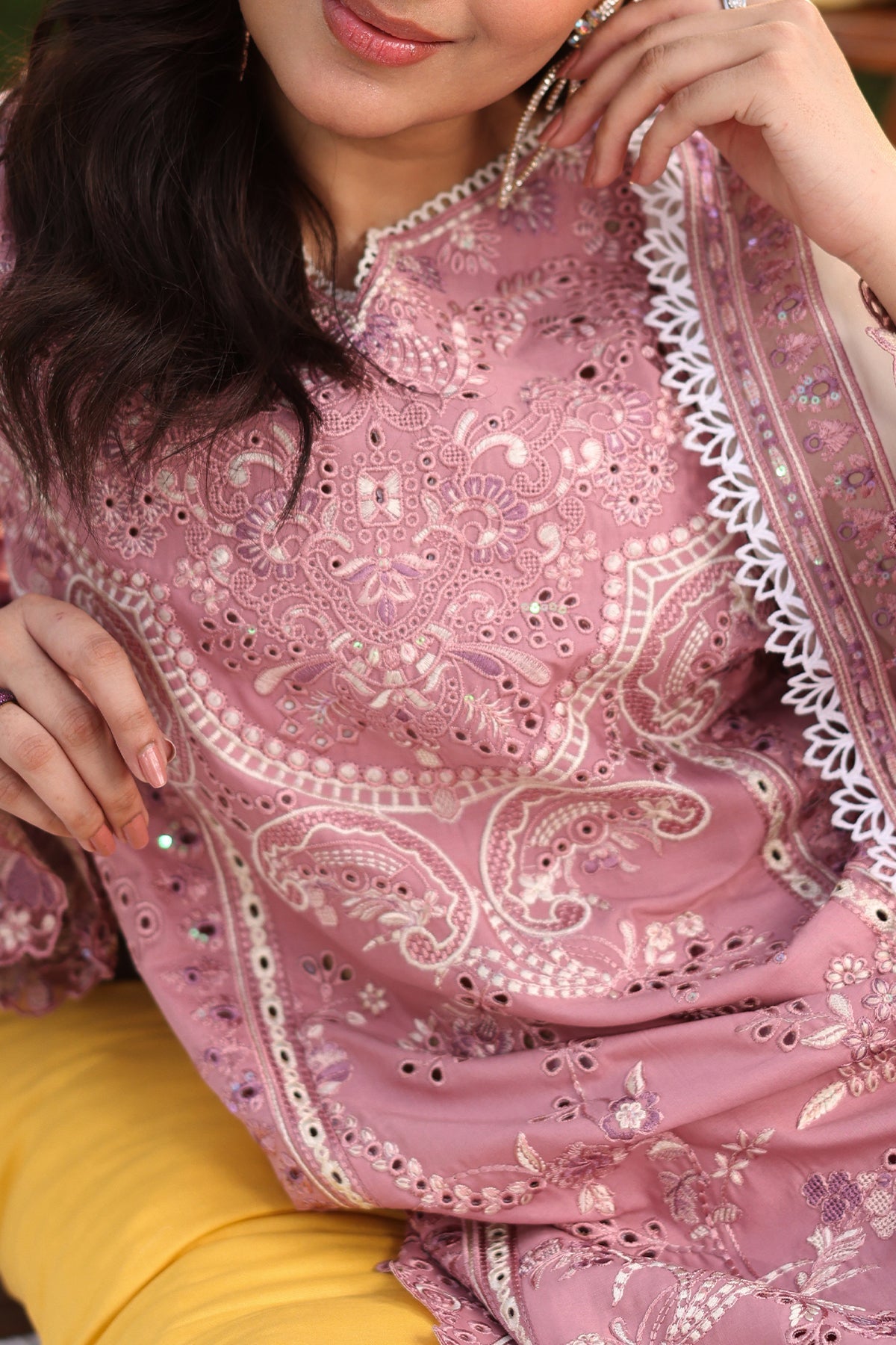 Imrozia Premium | Hayam Luxury Lawn 25 | SL 93 ISRA -  Imrozia Premium Ladies Clothes - Original Designer Dress - House of Maryam