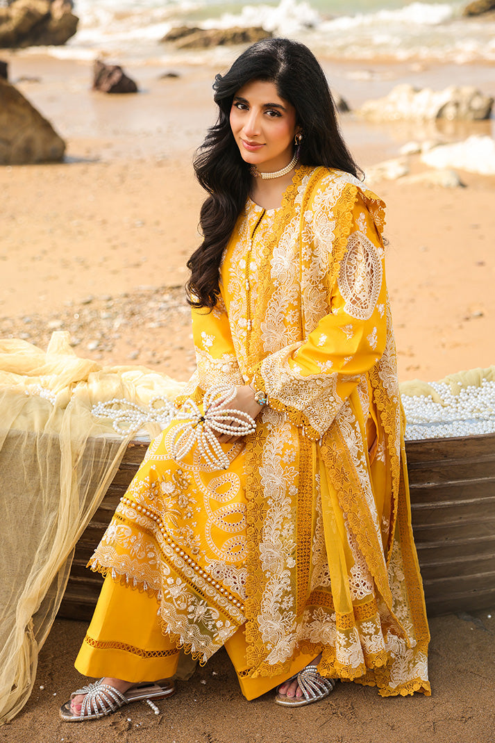 Imrozia Premium | Hania Luxury Lawn 26 | SL-101 Ayzal-3