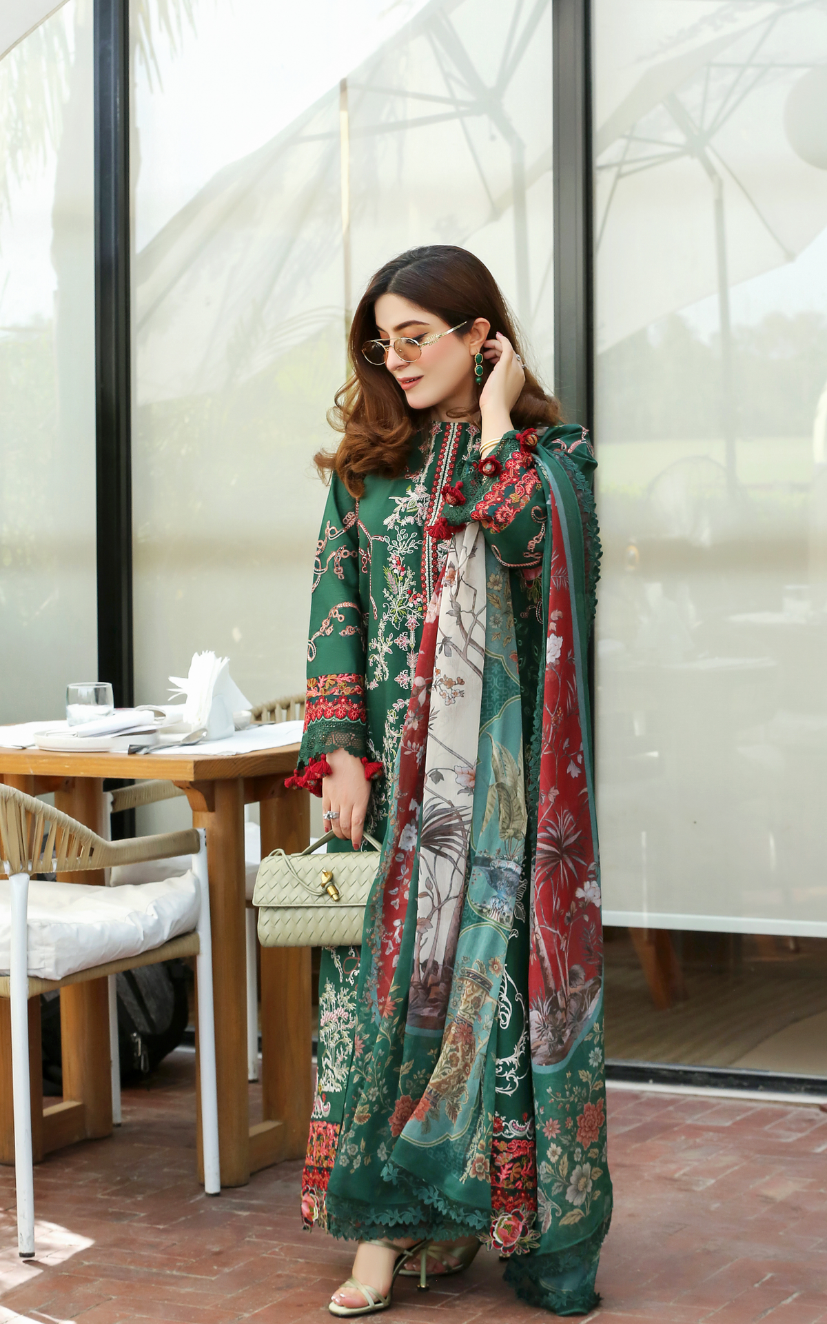 Asifa and Nabeel | Summer Lawn 26 | Green Majestic (SL26-01)-5
