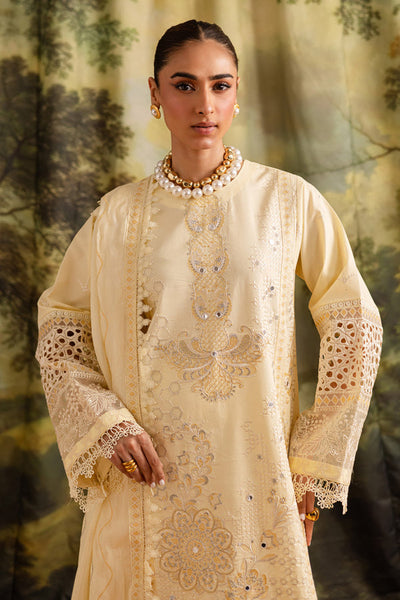 Marjjan | Guzel Lawn | SMC 203-A (Yellow) -  Marjjan Ladies Clothes - Original Designer Dress - House of Maryam