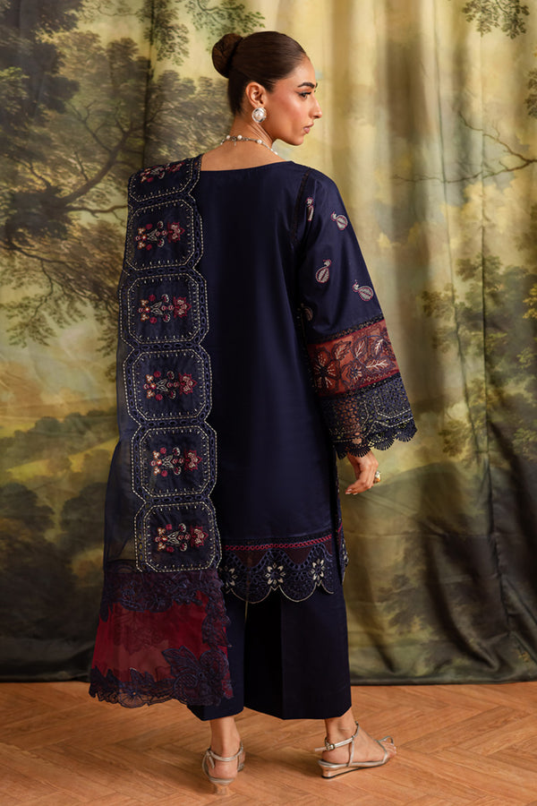 Marjjan | Guzel Lawn | SMC 205-A (Blue) -  Marjjan Ladies Clothes - Original Designer Dress - House of Maryam