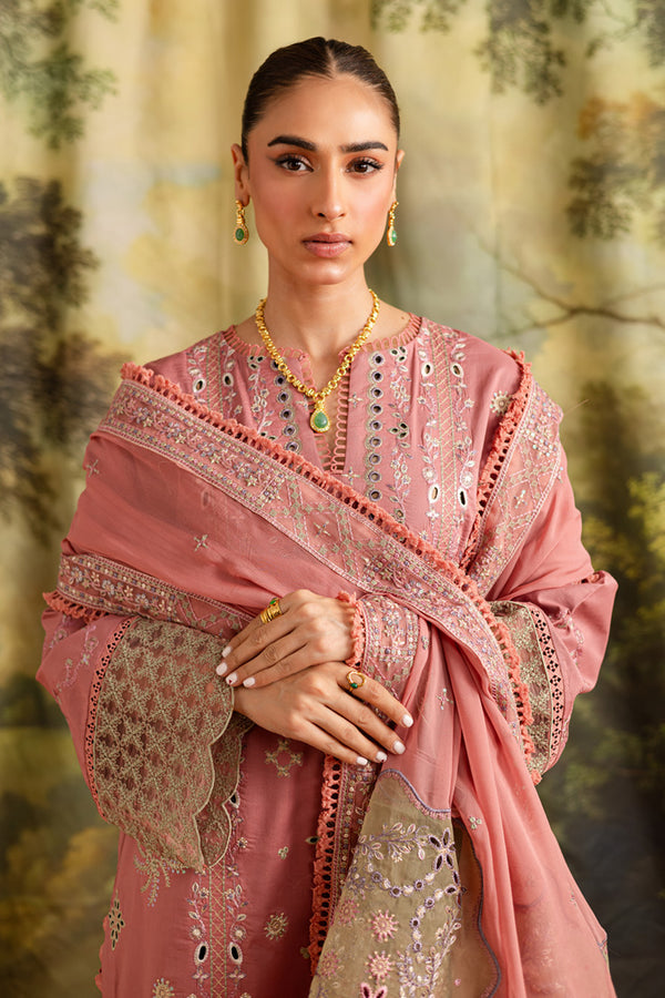 Marjjan | Guzel Lawn | SMC 207-B (Pink) -  Marjjan Ladies Clothes - Original Designer Dress - House of Maryam