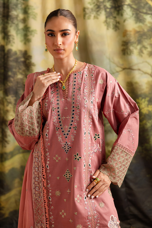 Marjjan | Guzel Lawn | SMC 207-B (Pink) -  Marjjan Ladies Clothes - Original Designer Dress - House of Maryam