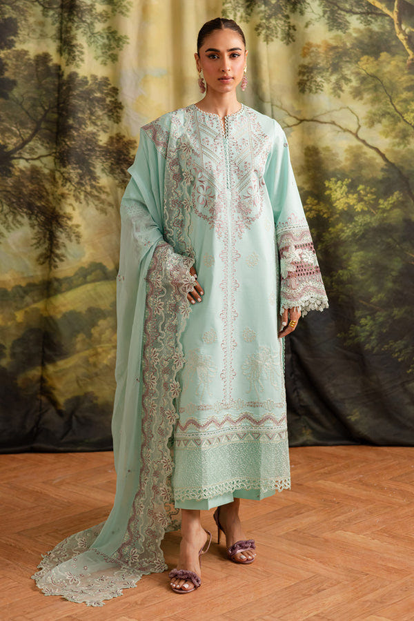 Marjjan | Guzel Lawn | SMC 208-B (Ferozi) -  Marjjan Ladies Clothes - Original Designer Dress - House of Maryam