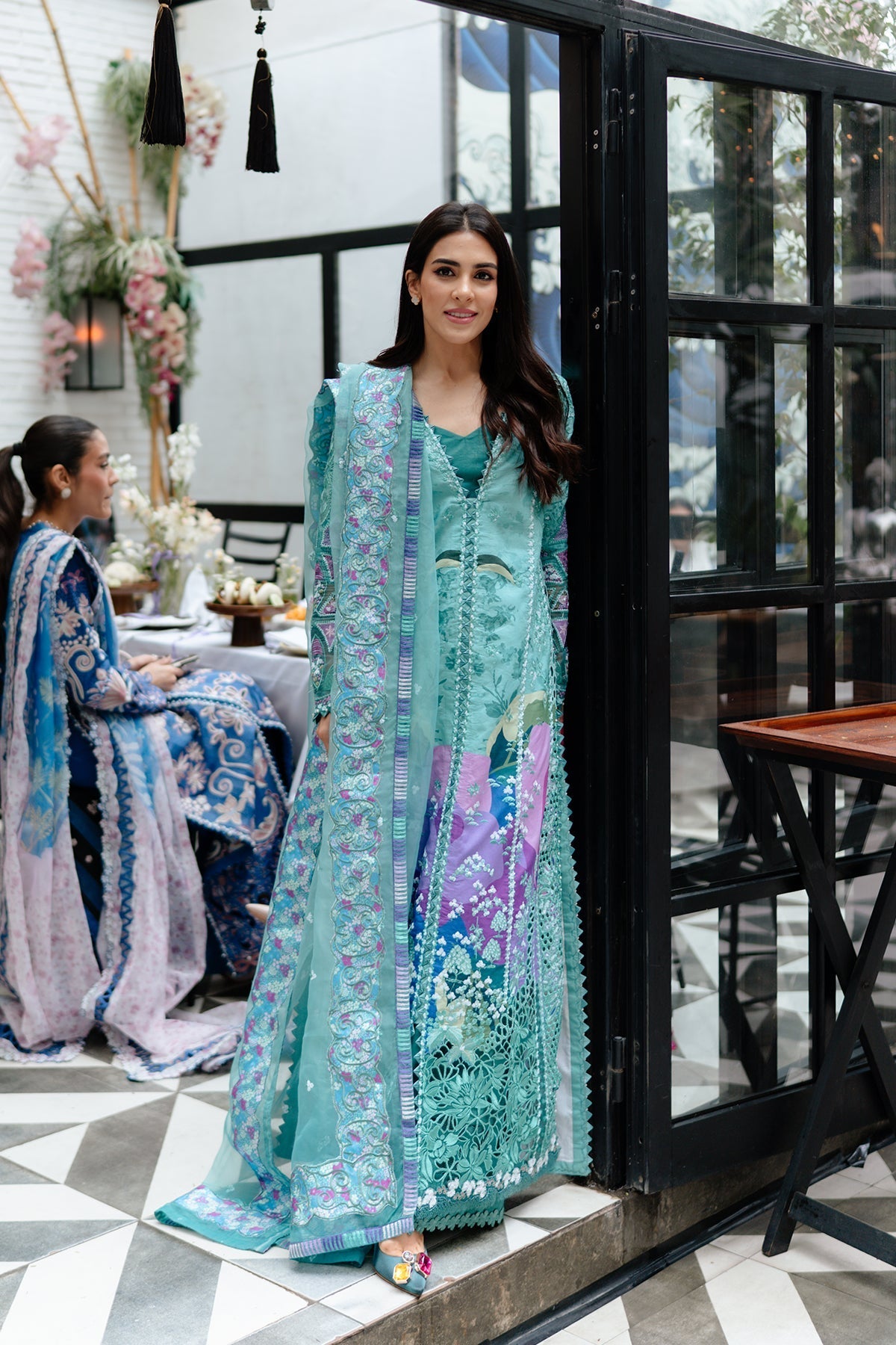 Afrozeh | Lawn 25 | Sovana -  Afrozeh Ladies Clothes - Original Designer Dress - House of Maryam