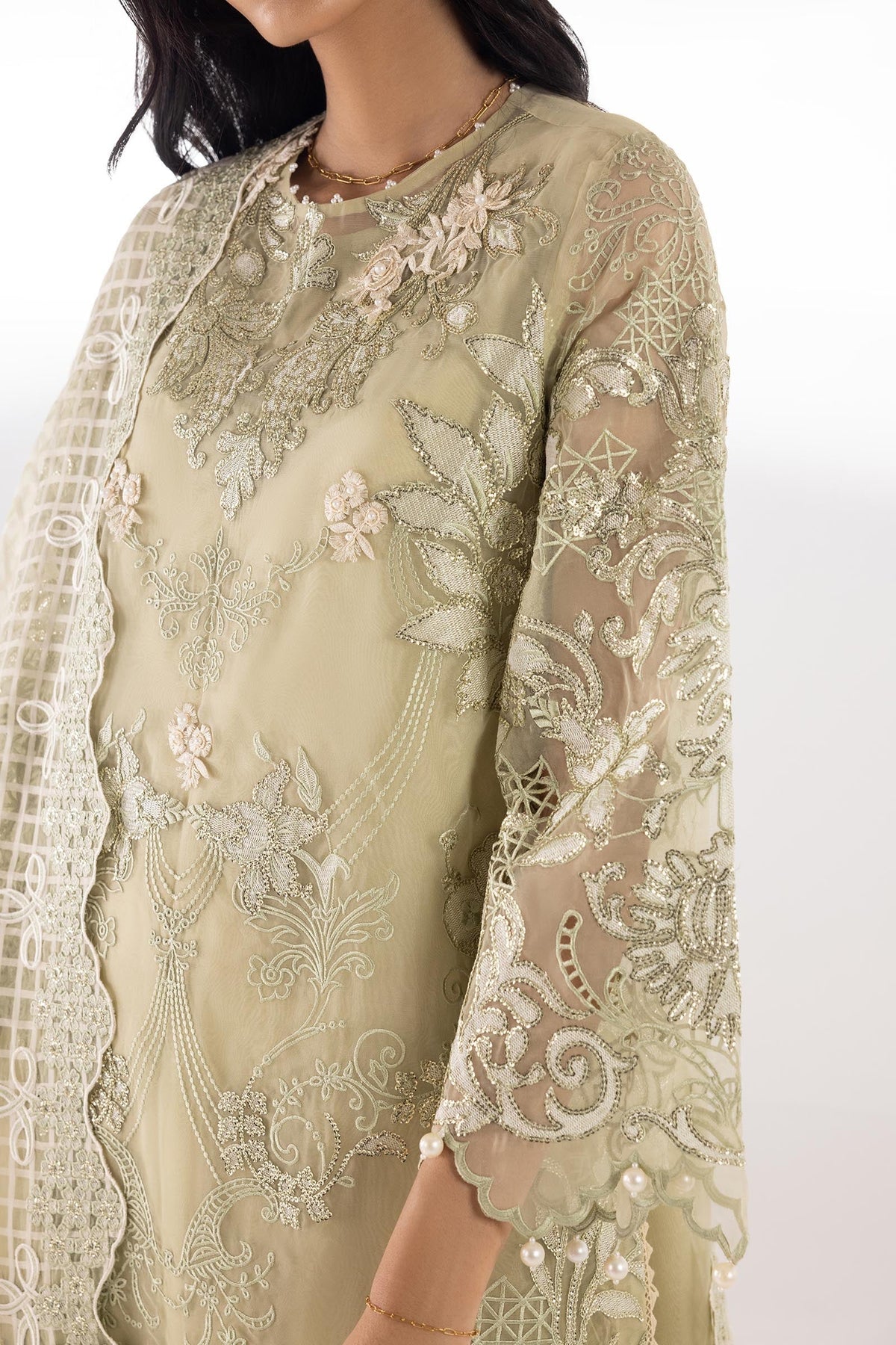 Sana Safinaz | Luxury Pret | Raw Silk Suit SC26EXE140P3-4