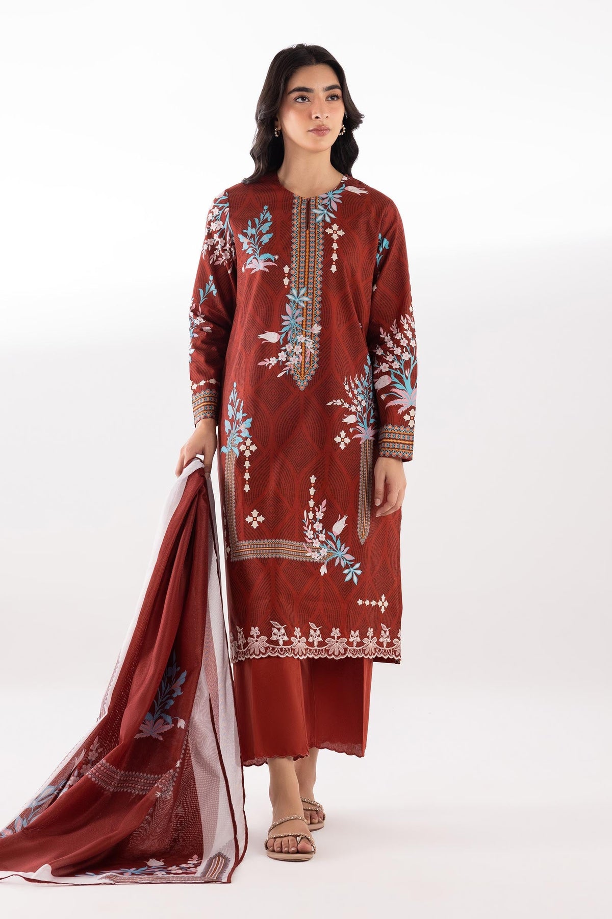 Sana Safinaz | Luxury Pret | Luxury Lawn Suit SC26MHY302AP3-1