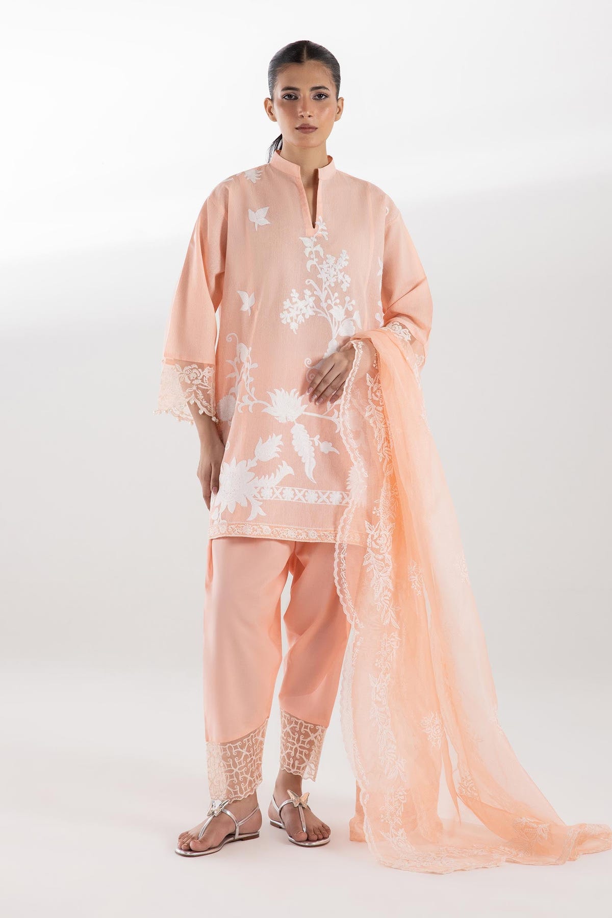 Sana Safinaz | Luxury Pret | Muzlin Lawn Suit SC26MUZ115AP3