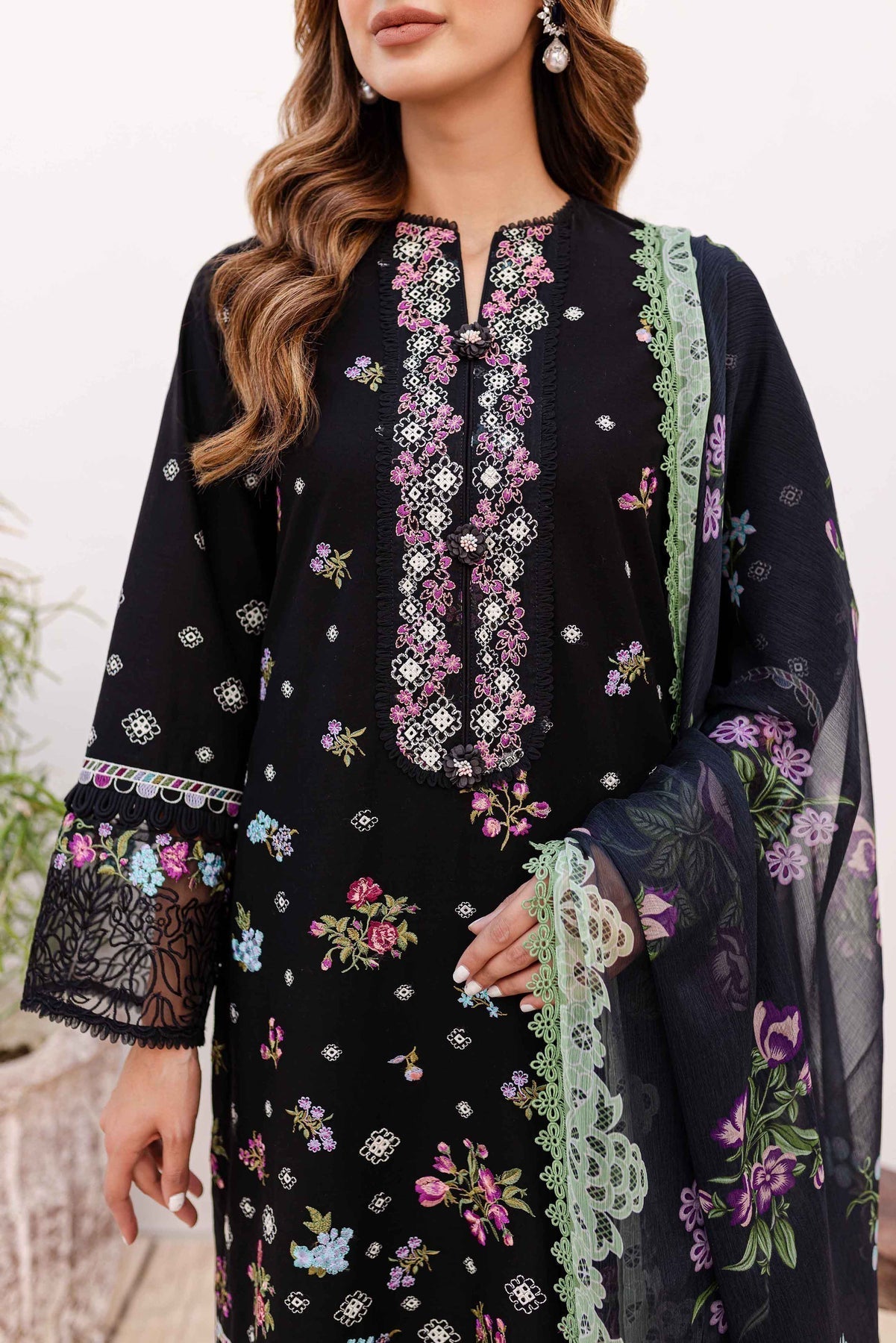 Sable Vogue | Shiree Lawn 24 | Aster by Designer Sable Vogue - House of Maryam - Pakistani Designer Ethnic Wear in {{ shop.shopifyCountryName }}