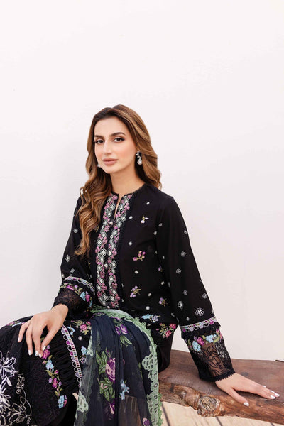 Sable Vogue | Shiree Lawn 24 | Aster -  Sable Vogue Luxury - Original Designer Dress - House of Maryam