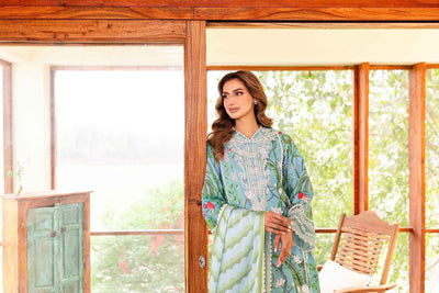 Sable Vogue | Shiree Lawn 24 | Flower Of Paradise -  Sable Vogue Luxury - Original Designer Dress - House of Maryam