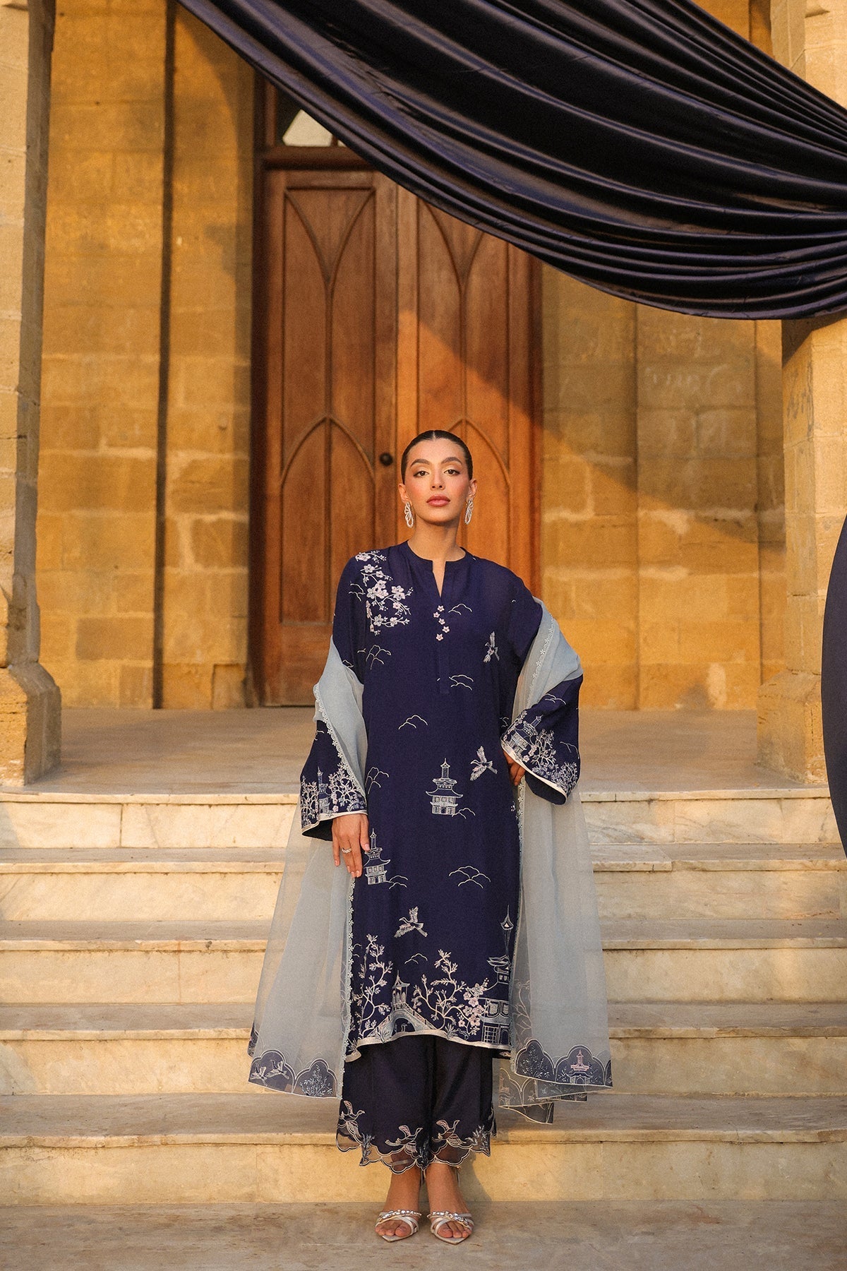 Sahar | Luxury Pret 25 | Sapphire Grace-2