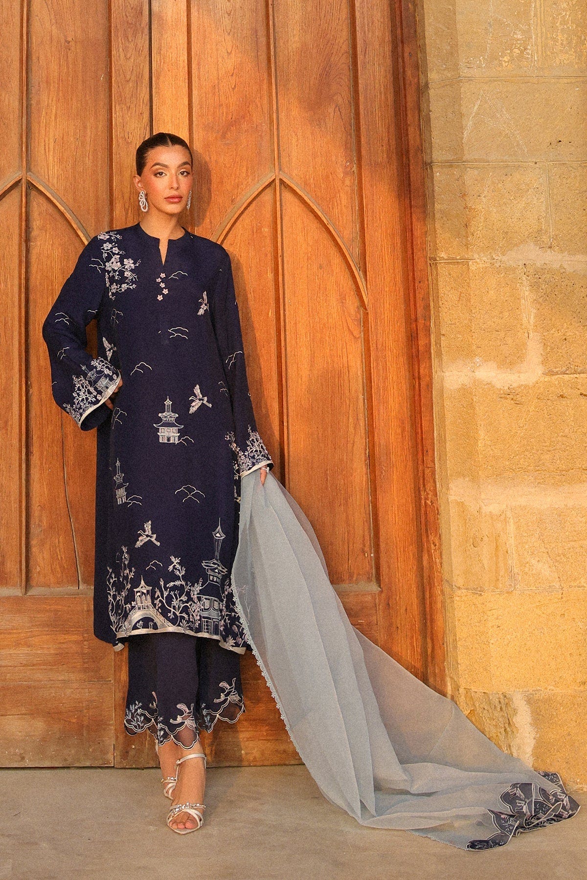 Sahar | Luxury Pret 25 | Sapphire Grace