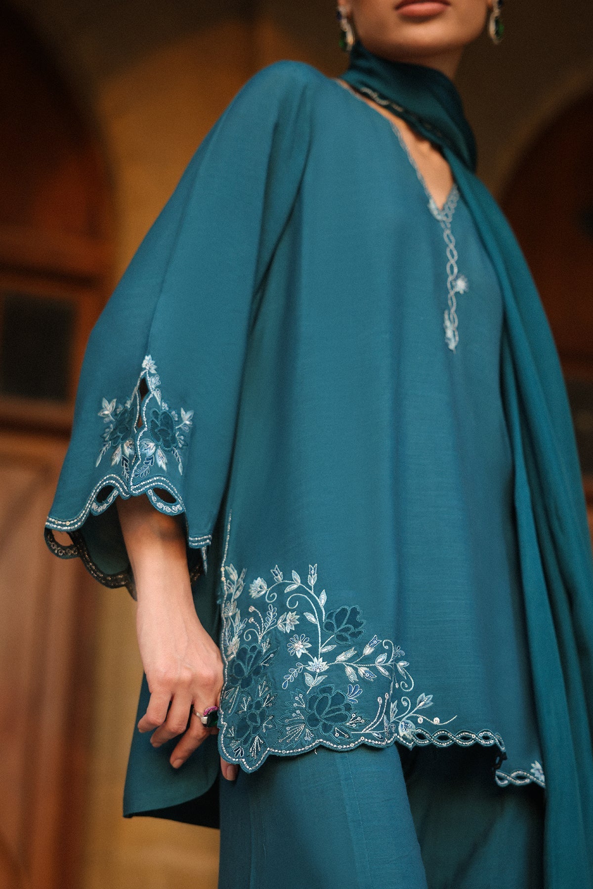 Sahar | Luxury Pret 25 |Emerald Essence, image 3
