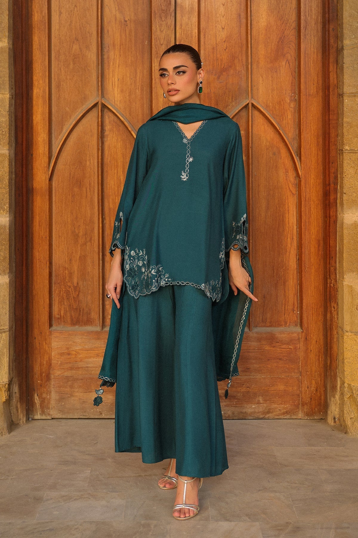 Sahar | Luxury Pret 25 |Emerald Essence-2