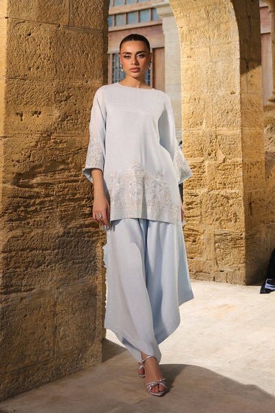 Sahar | Luxury Pret 25 | Misty Blue