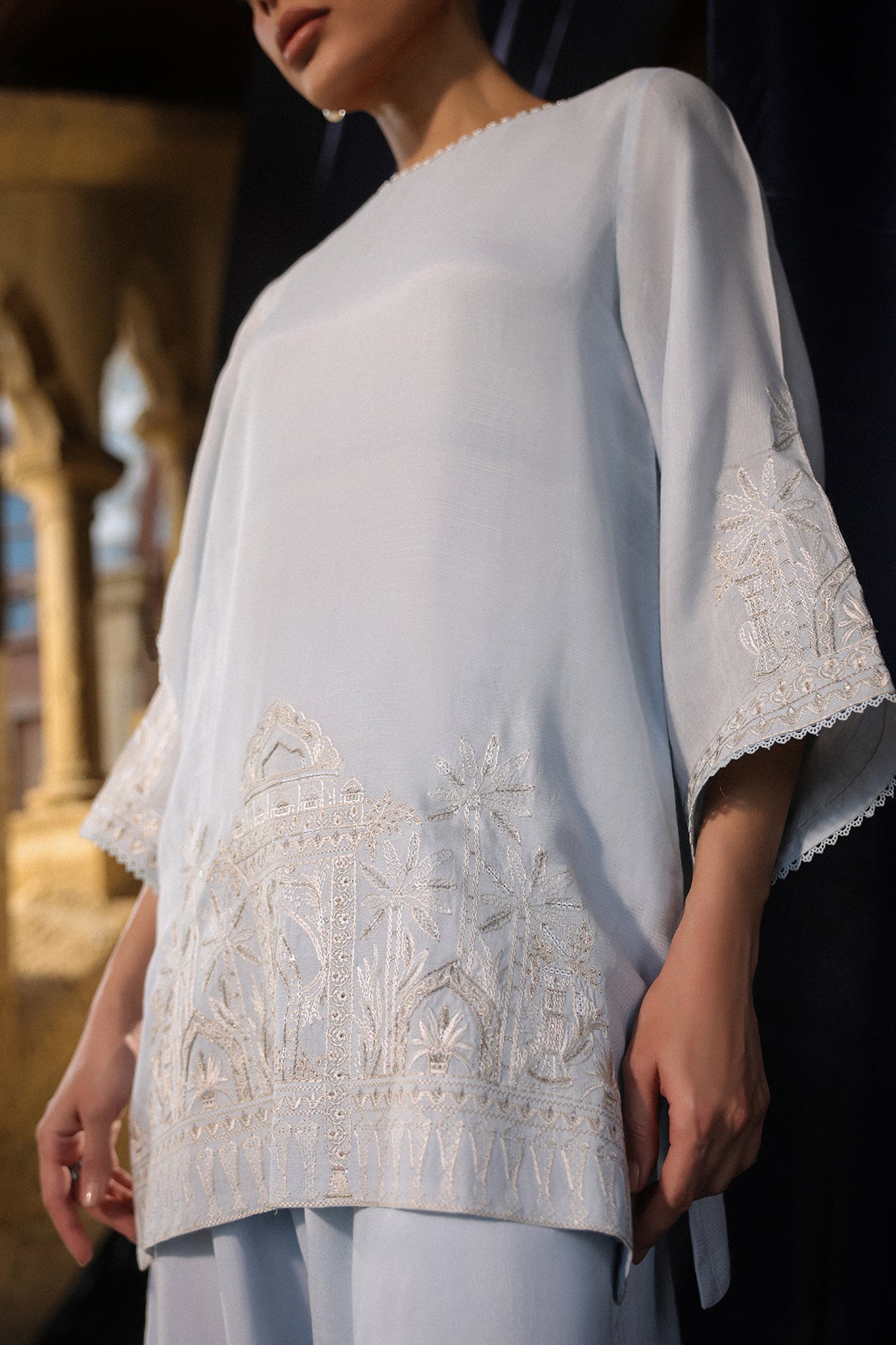 Sahar | Luxury Pret 25 | Misty Blue, image 4