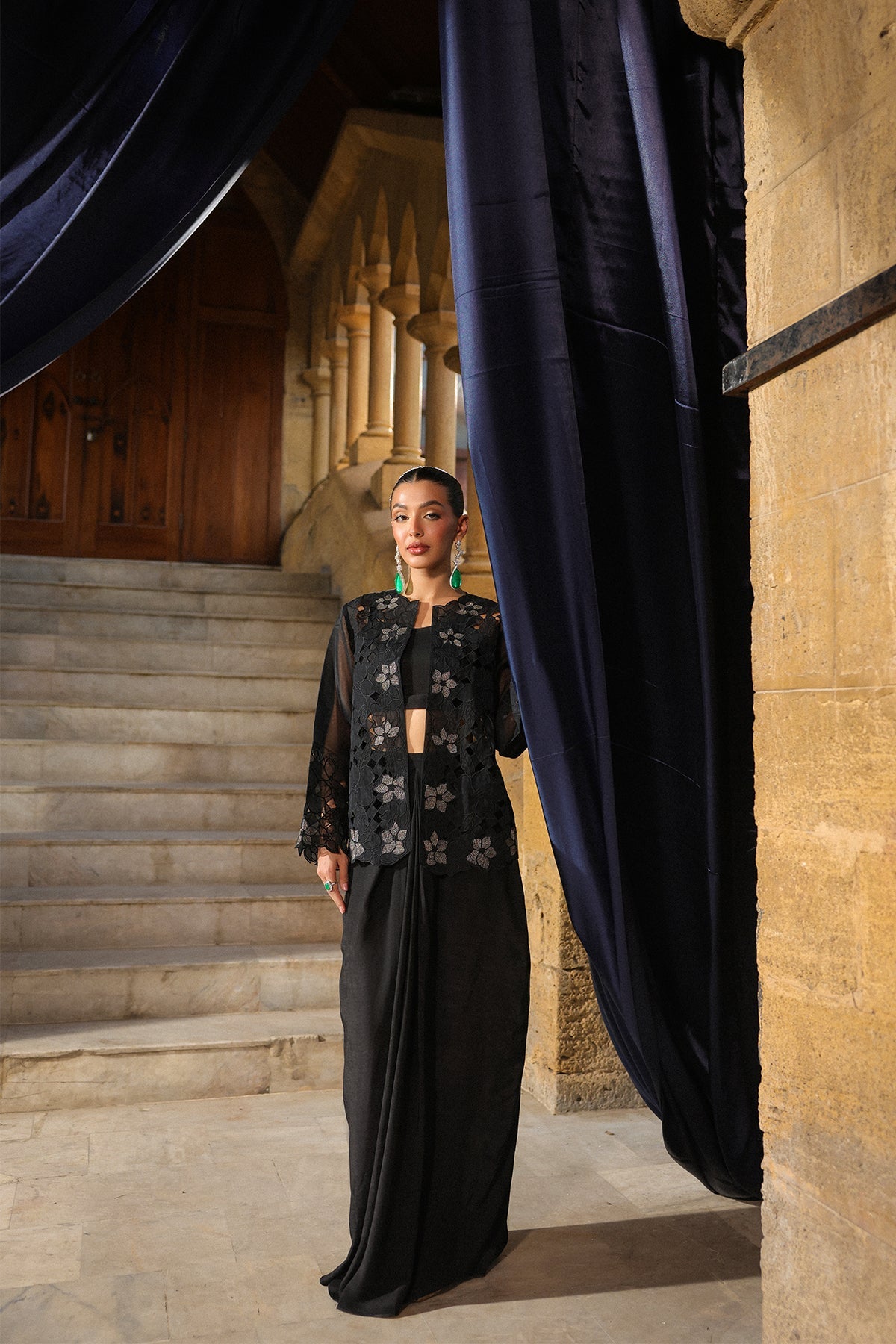 Sahar | Luxury Pret 25 | Lunar Blossom, image 4