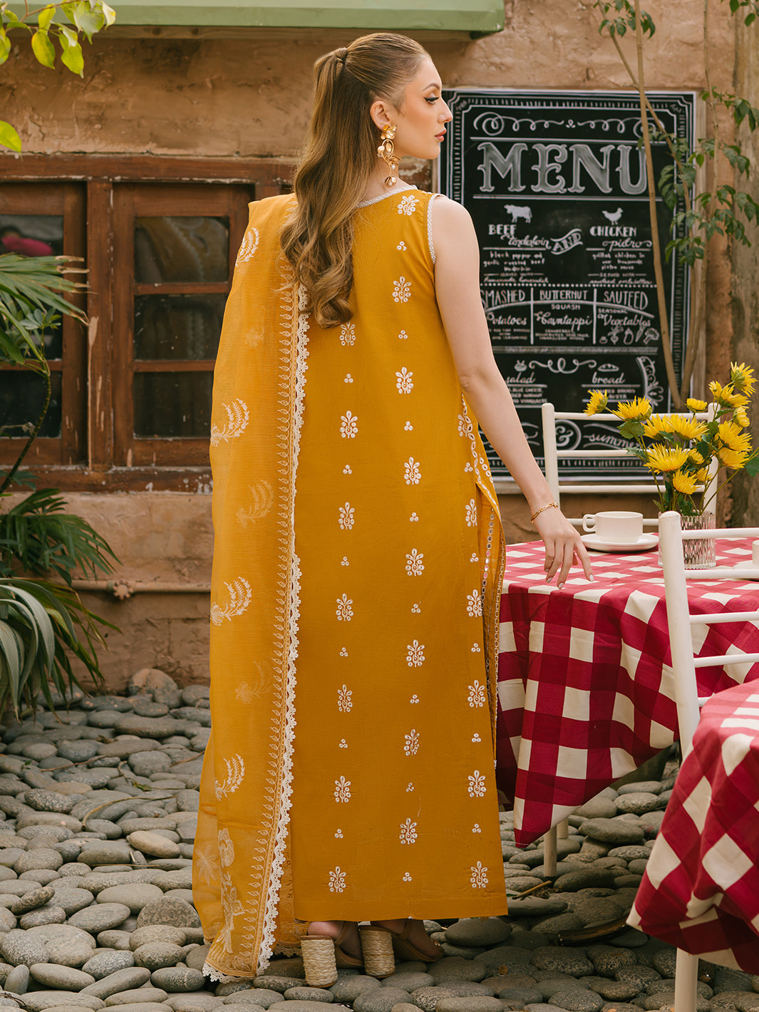 Mahnur | Mahrukh Eid Edit 24 | SUNFLOWER -  Mahnur Luxury - Original Designer Dress - House of Maryam