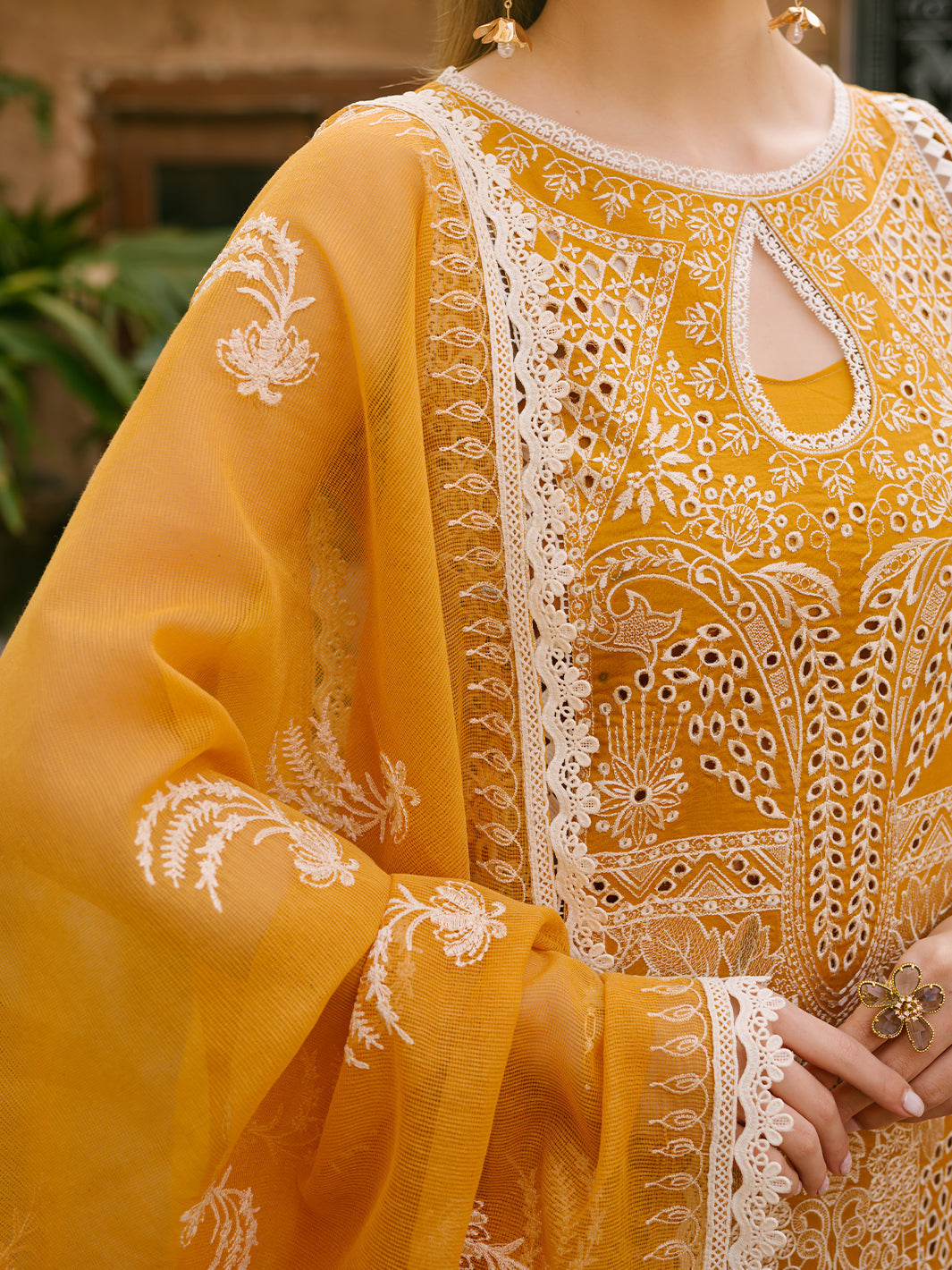 Mahnur | Mahrukh Eid Edit 24 | SUNFLOWER -  Mahnur Luxury - Original Designer Dress - House of Maryam